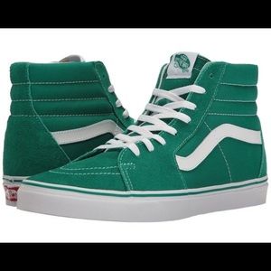 Green High Top Vans